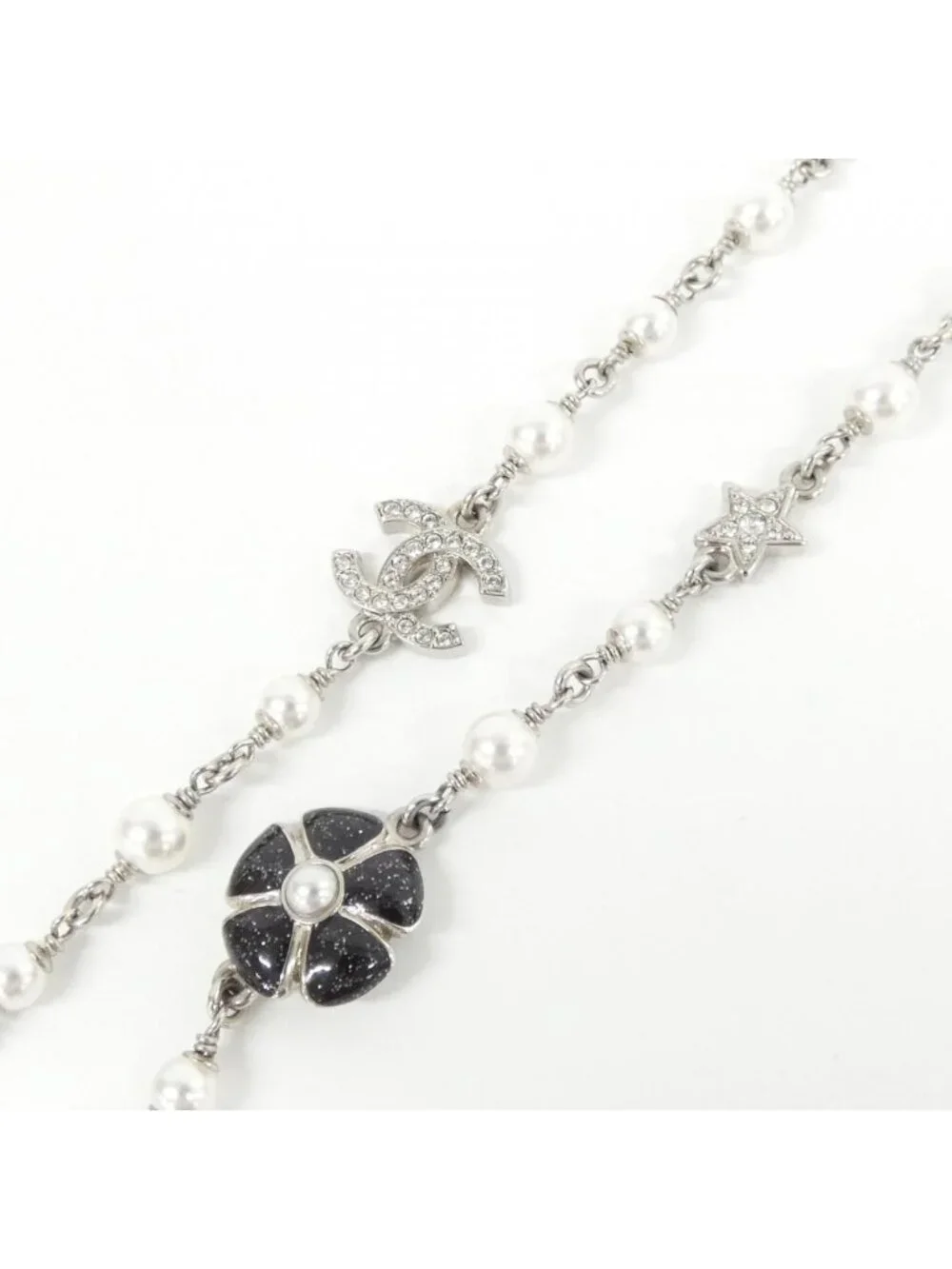 Chanel Necklace Silver